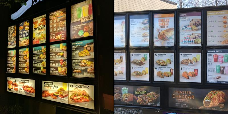 Taco Bell Menu