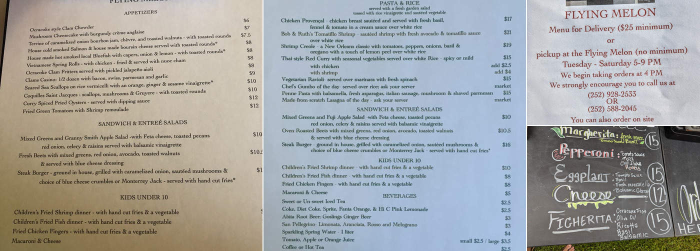 Flying Melon, Ocracoke Menu, Reviews (230), Photos (42) Restaurantji