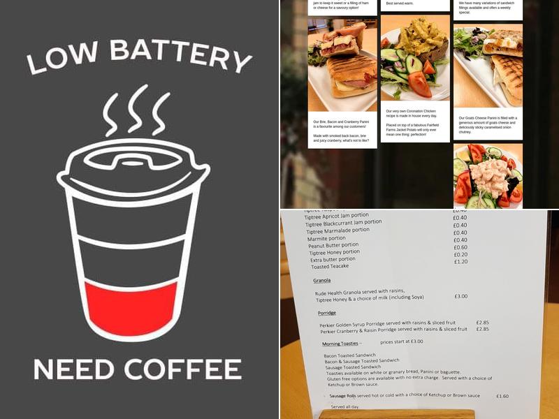 The Oak Tree Coffee House Menu