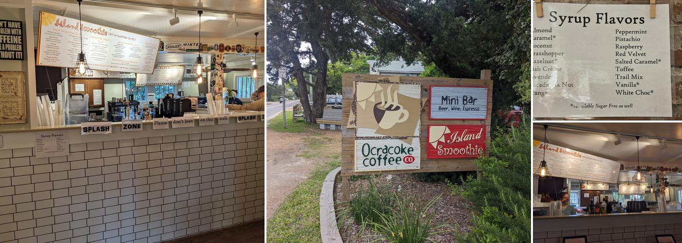 Ocracoke Coffee Company Menu