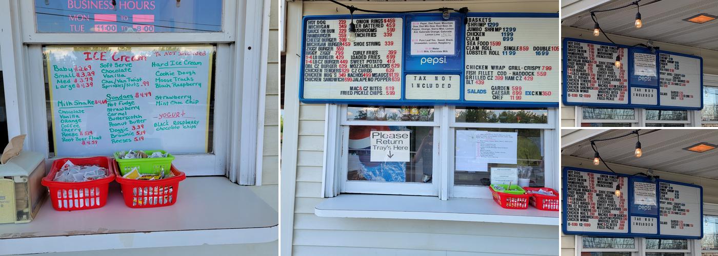 Gene's Menu