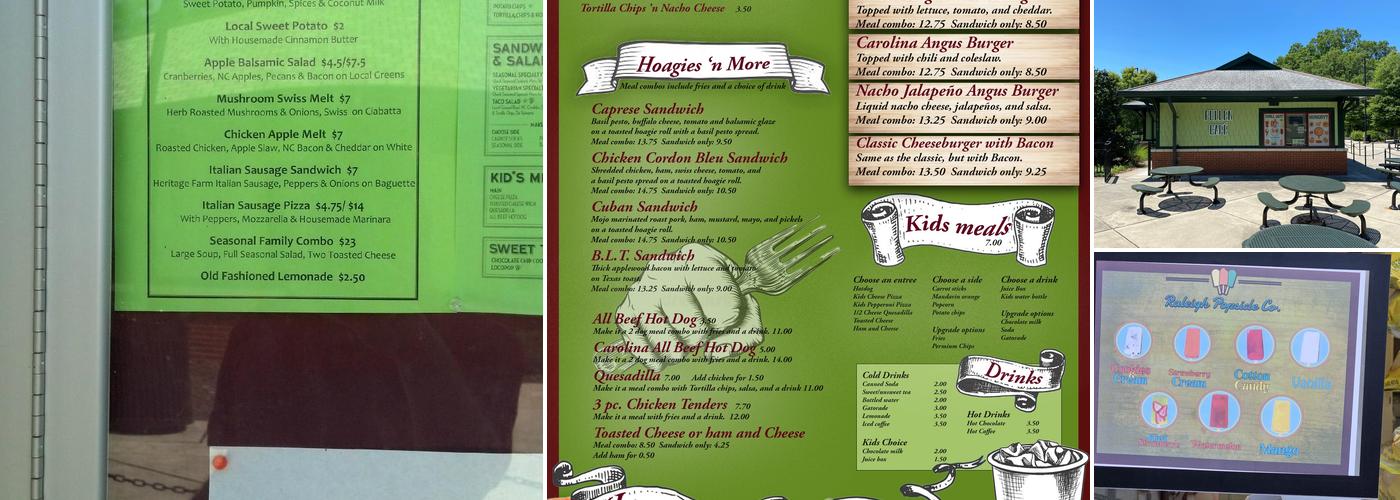 Pullen Cafe Menu