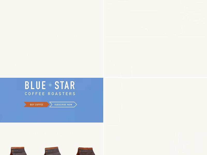 Blue Star Coffee Roasters Menu