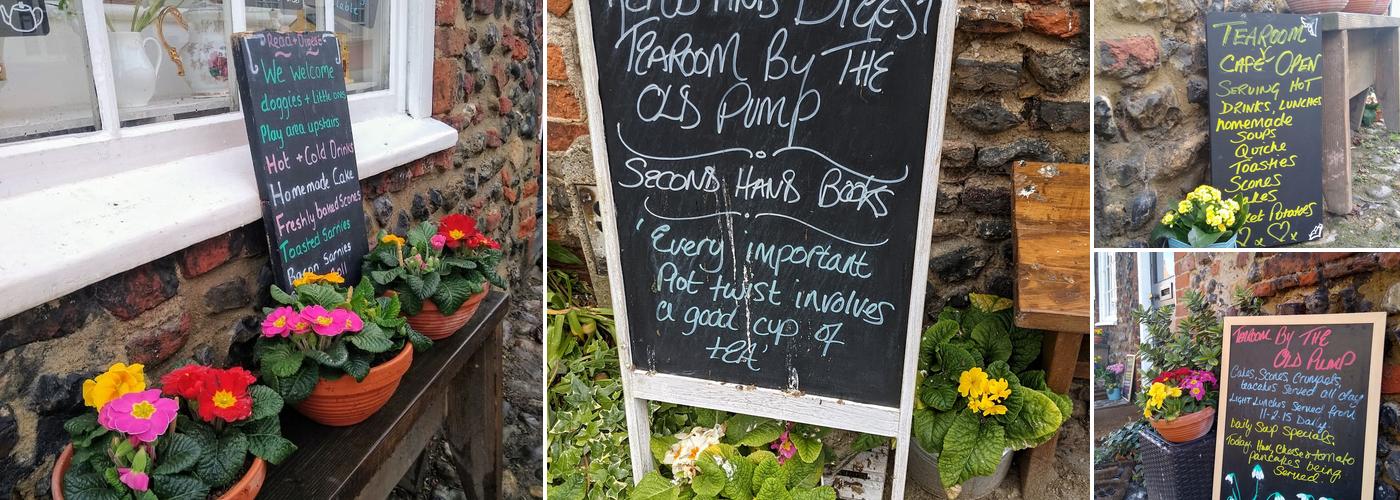 Read & Digest Tearoom By The Old Pump Menu