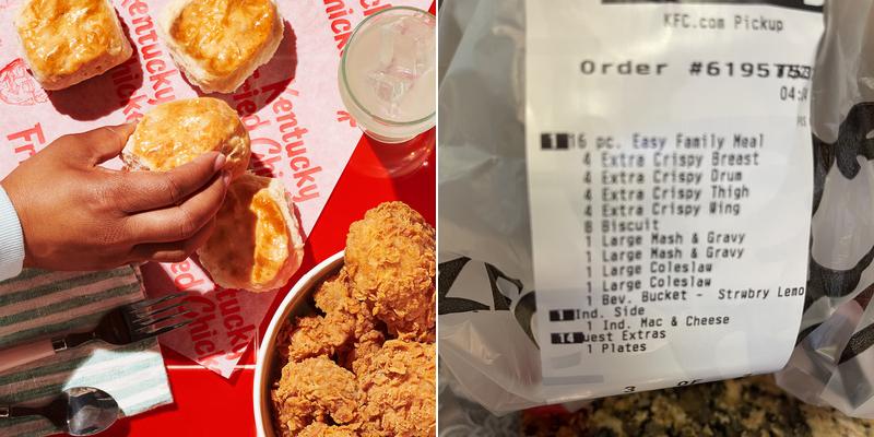 KFC Menu
