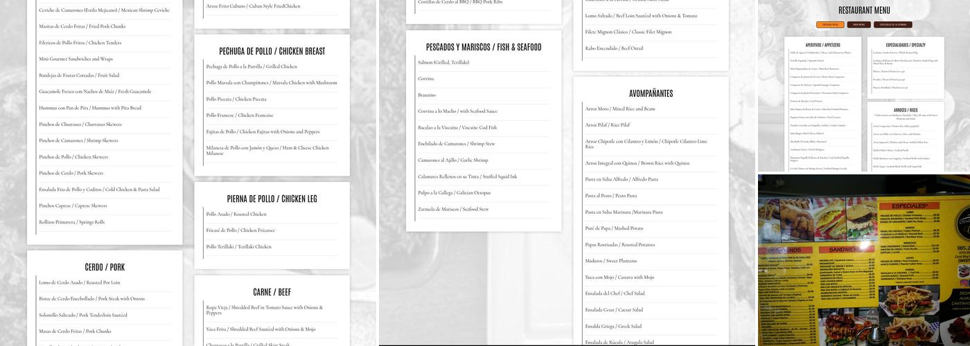 Odaly's Delight Café Menu