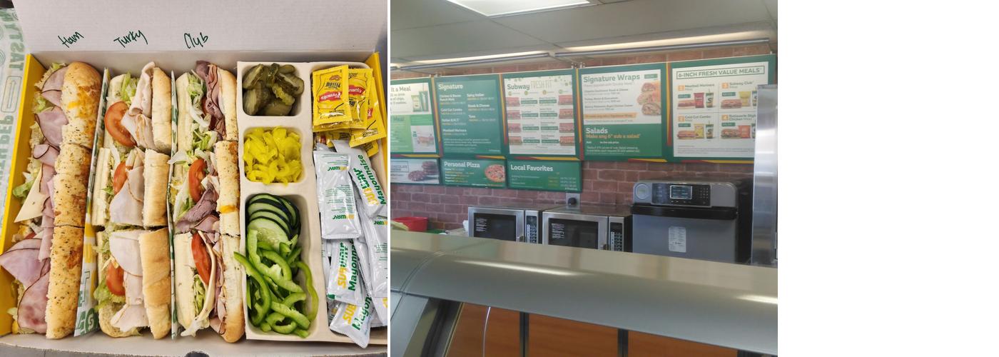 Subway Menu