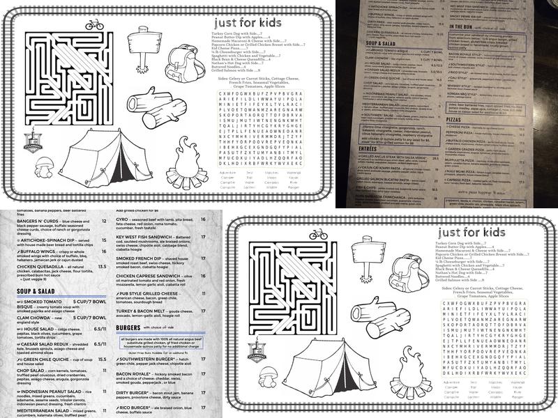 Steamworks Brewing Company Menu