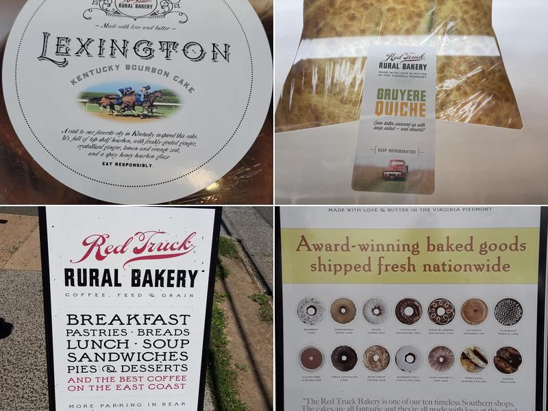 Red Truck Rural Bakery/Marshall Menu