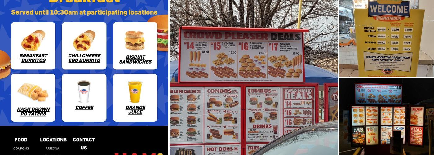 Hamburger Stand Menu