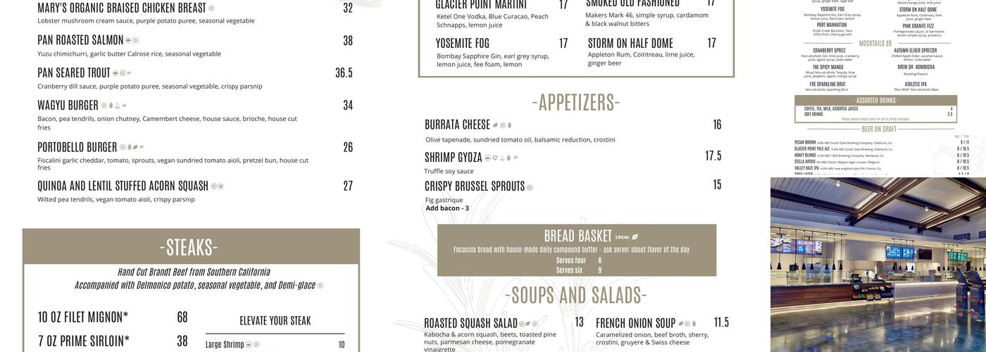 Base Camp Eatery Menu