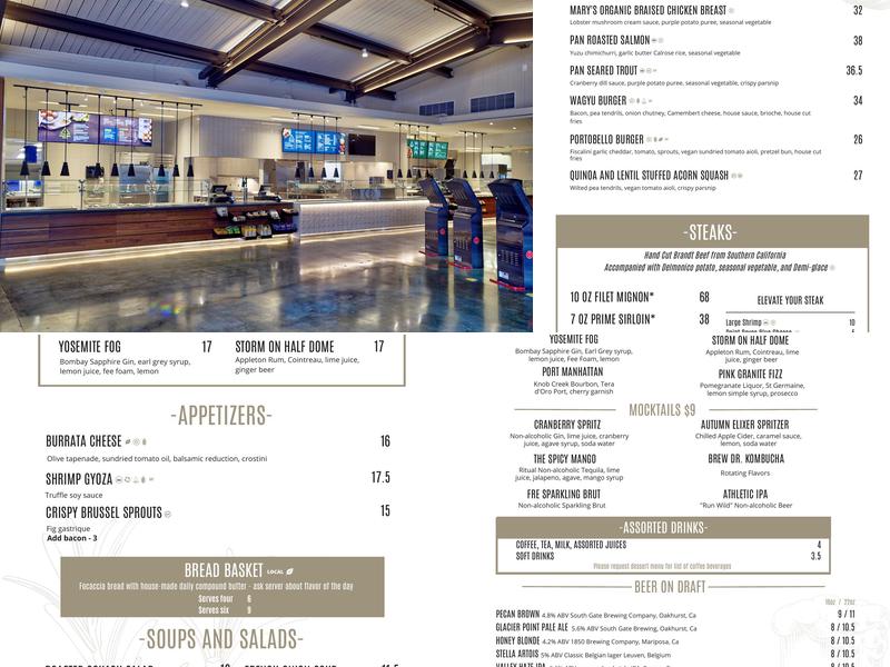 Base Camp Eatery Menu