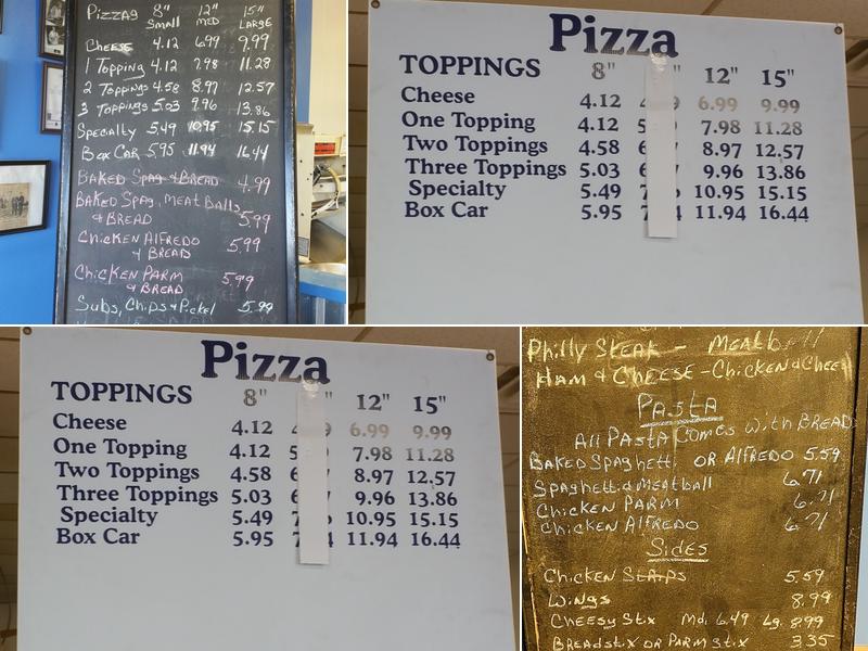 Pizza Express Menu
