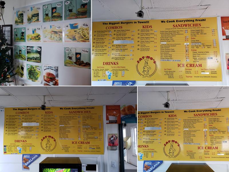 Fat Mo’s Menu
