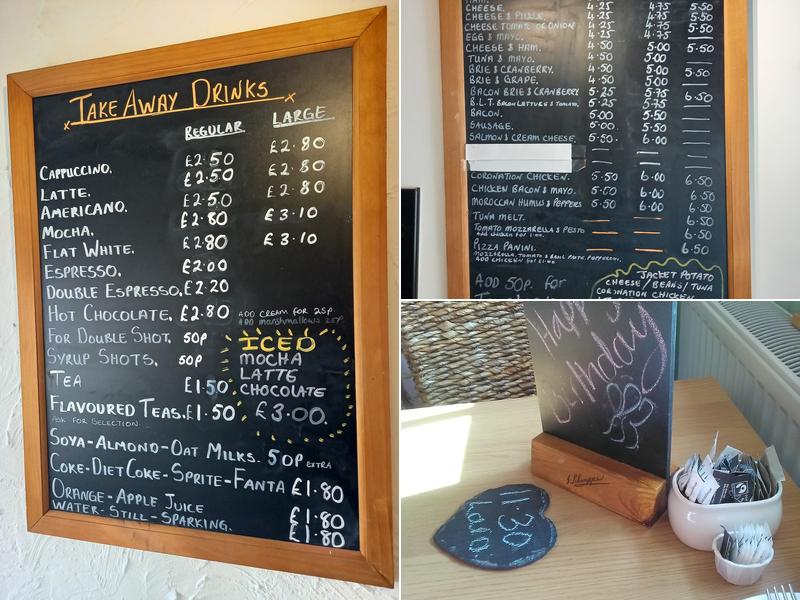 Phoebes Canterbury Menu