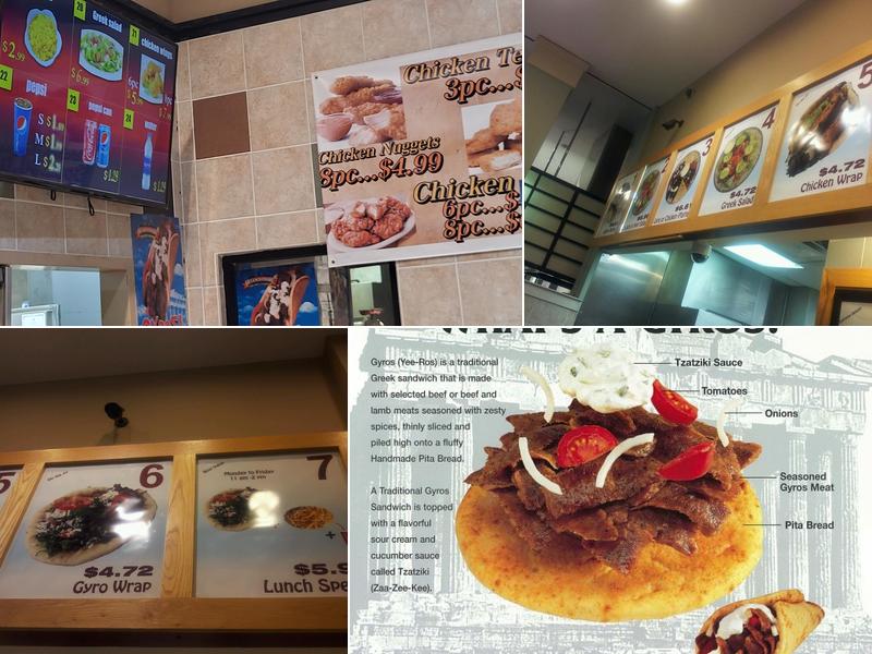 Sam's Gyros Menu