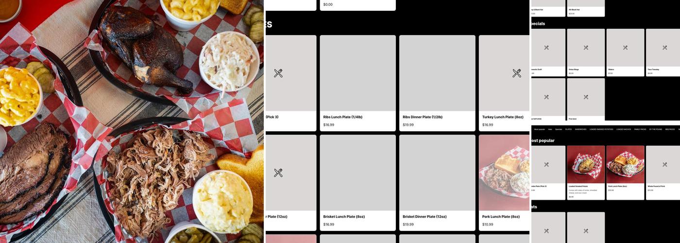Willie Mae's BBQ Menu