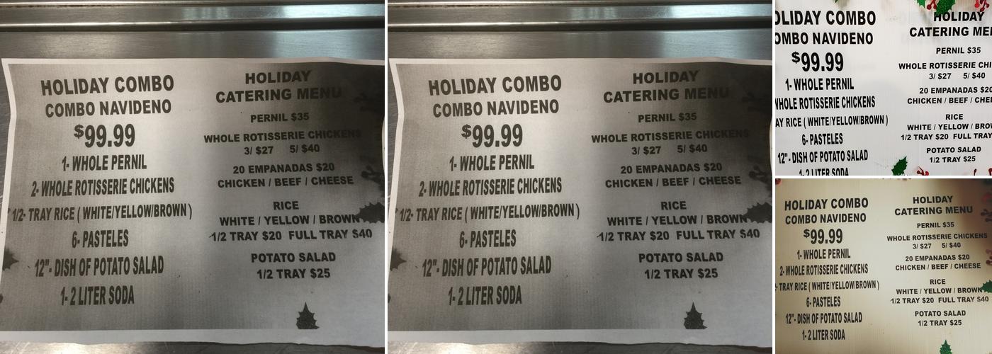 Busanka Restaurant Menu