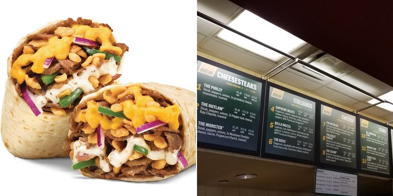 Subway Menu