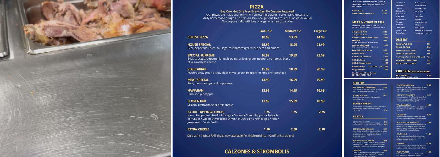 Fernando's Menu