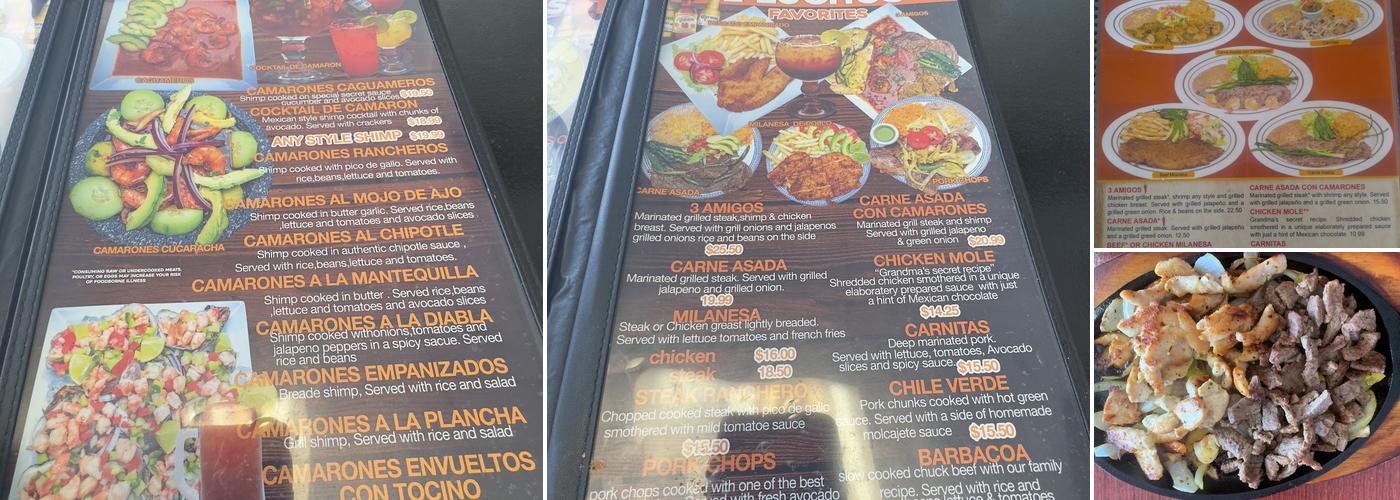 2 Luchos Menu
