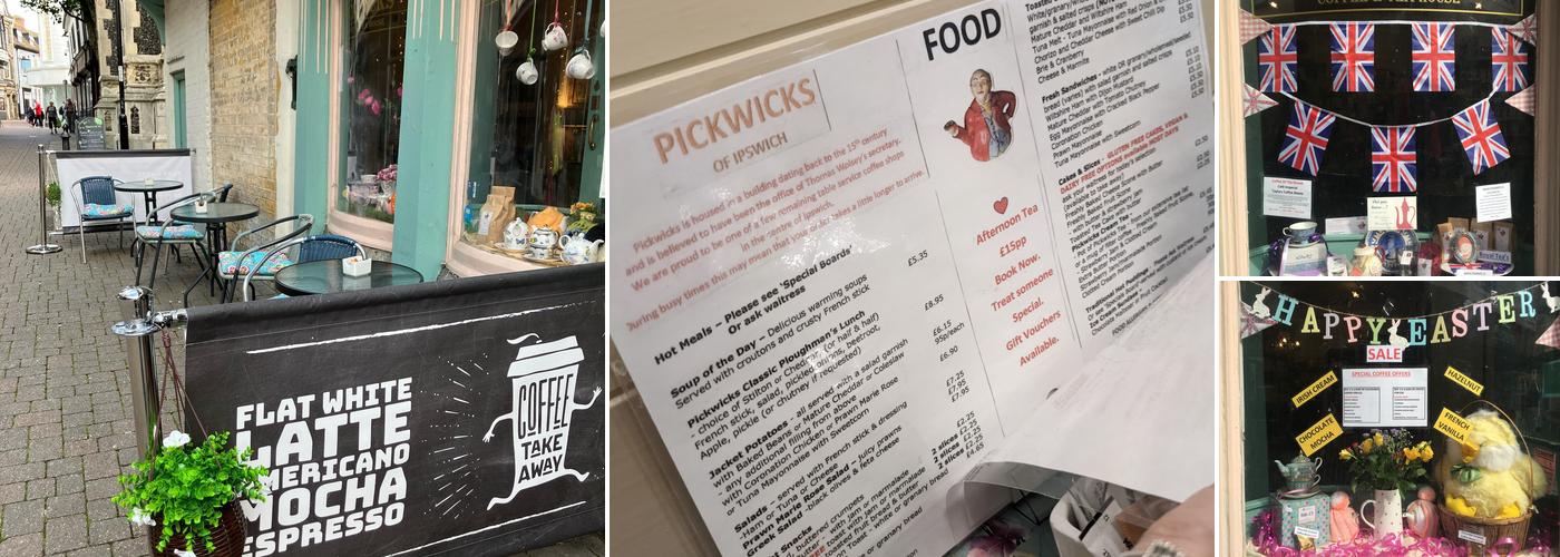 Pickwicks Menu