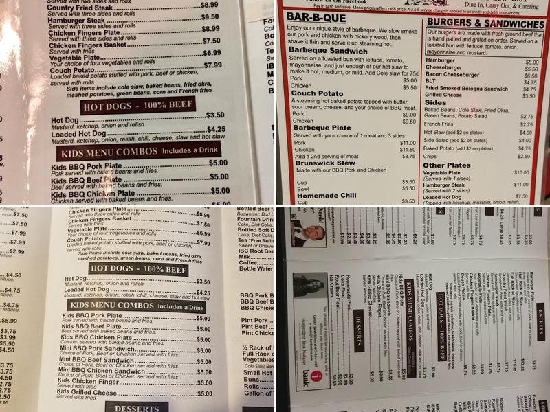 Couch's Barbecue, Ooltewah Menu, Reviews (209), Photos (62