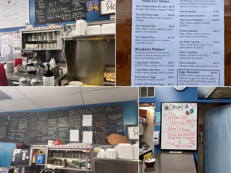 Piccadilly Grill Diner Menu