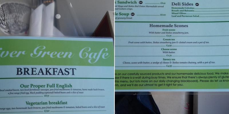 River Green Cafe and Deli Menu
