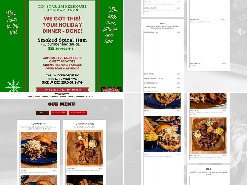 Tin Star Smokehouse Menu
