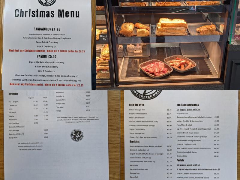 Flour & Bean Craft Bakery Menu