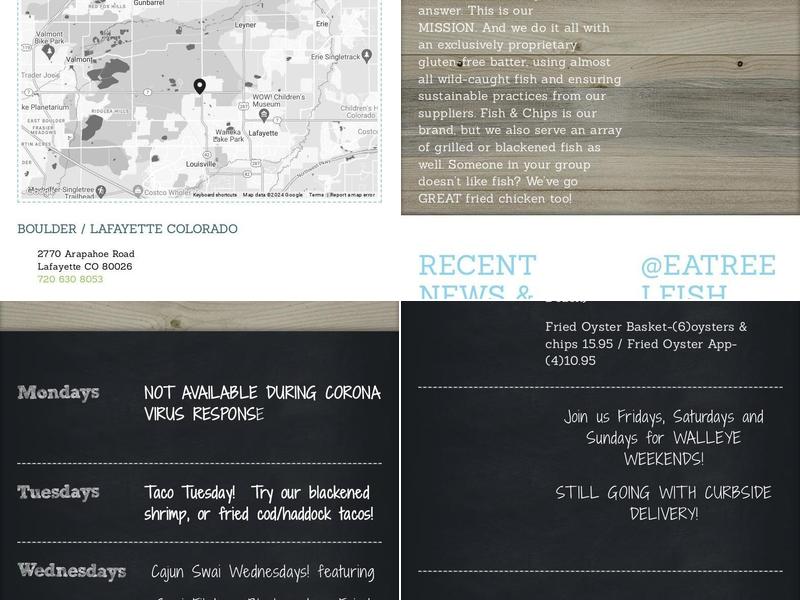 Reelfish Fish & Chips Menu