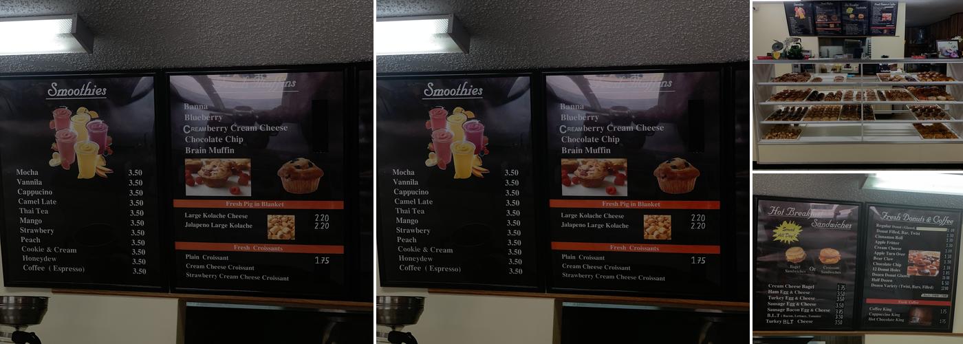 King Donuts Menu