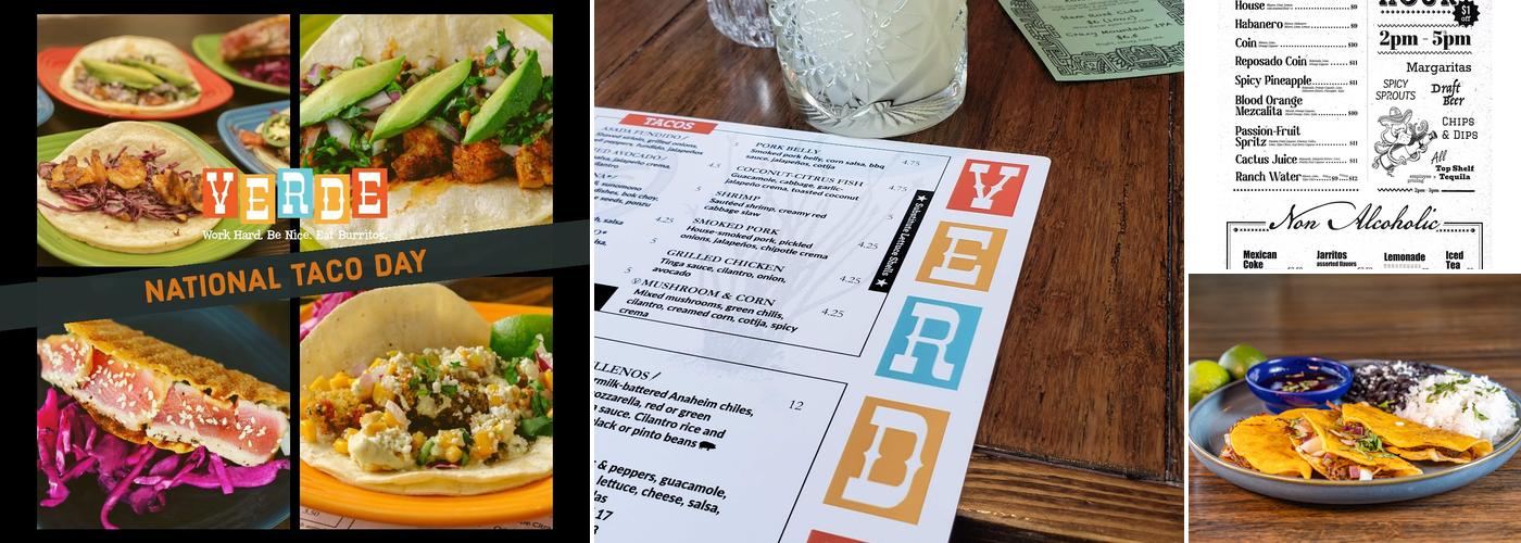 Verde Menu