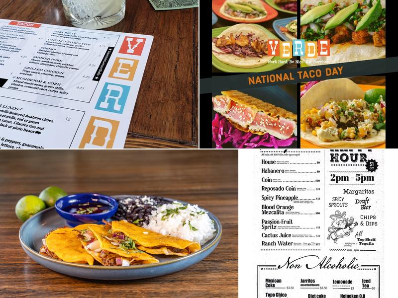 Verde Menu