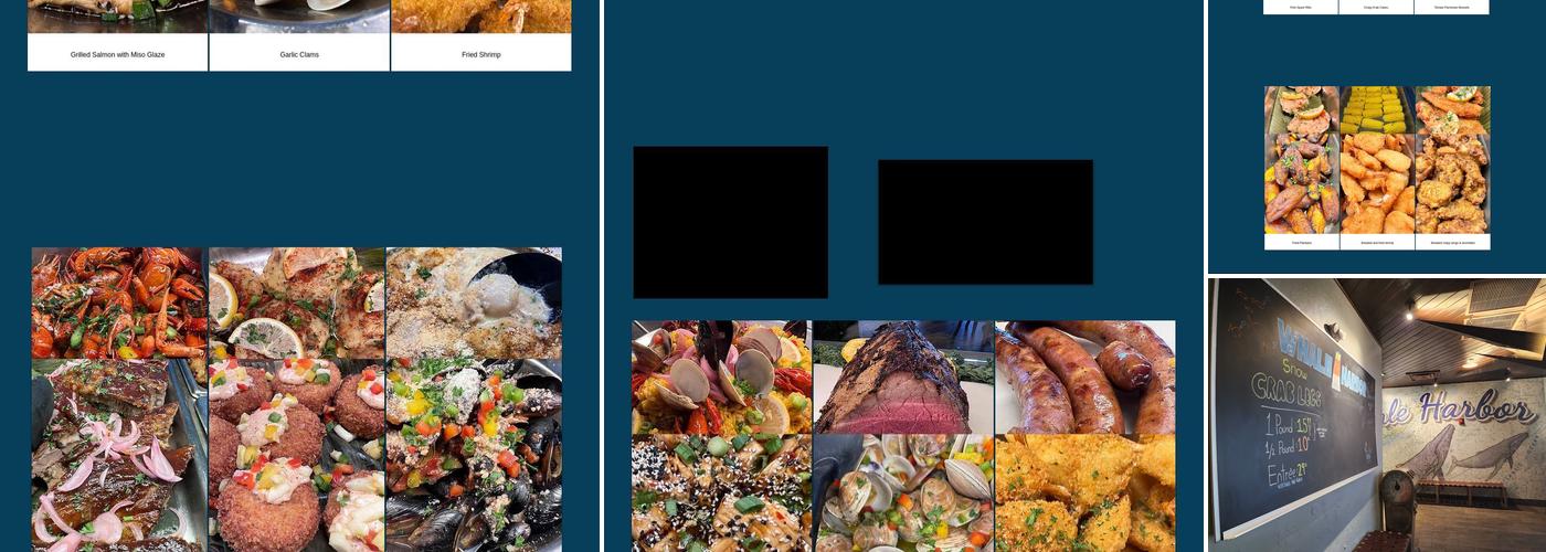 Whale Harbor Seafood Buffet Menu