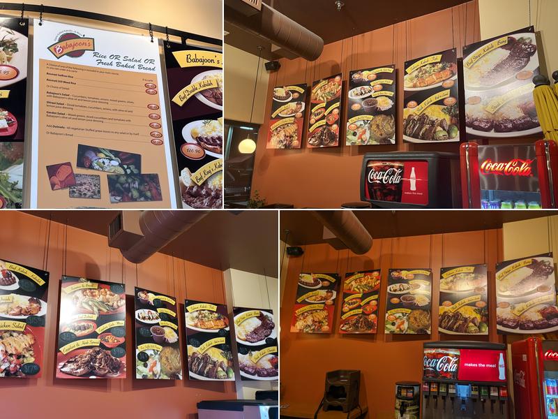 Babajoon's Kabobs & More... Menu