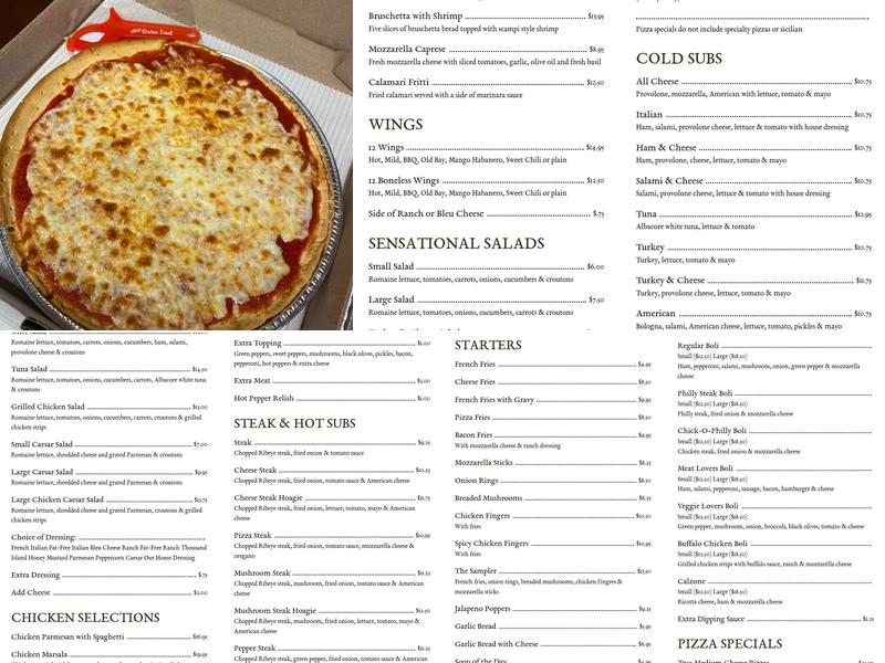 Mamma's Pizza (Loganville) Menu