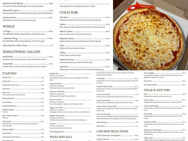 Mamma's Pizza (Loganville) Menu