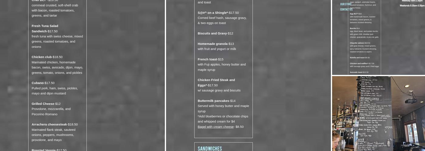 The Paramount Menu