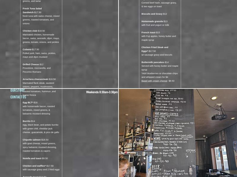 The Paramount Menu