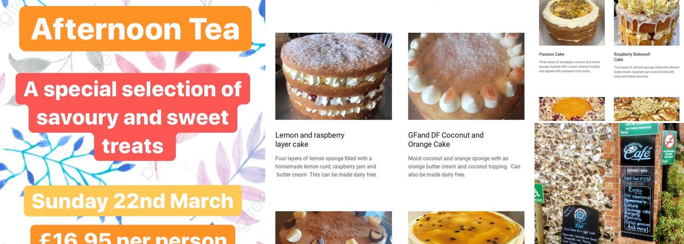 Bramleys Cafe and Cakery Menu