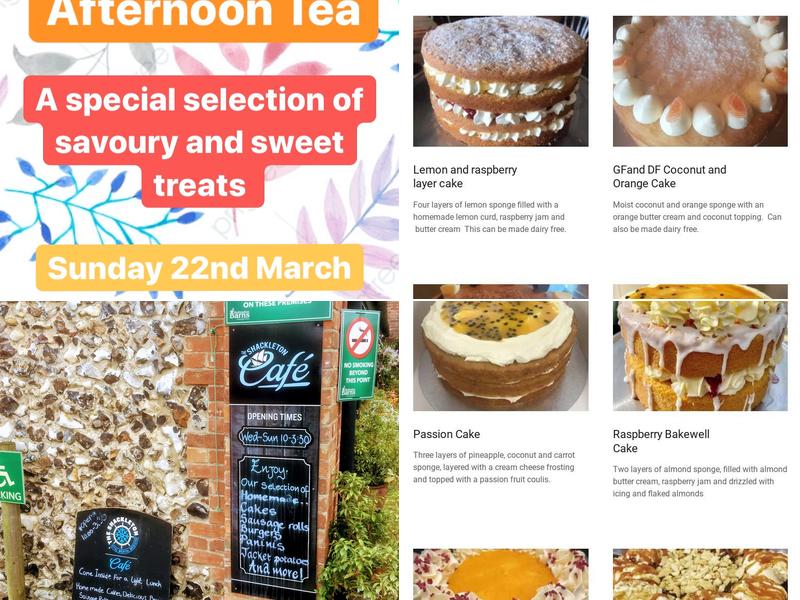 Bramleys Cafe and Cakery Menu