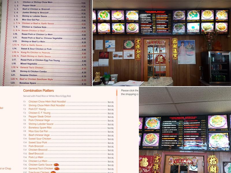 Great Dragon Menu