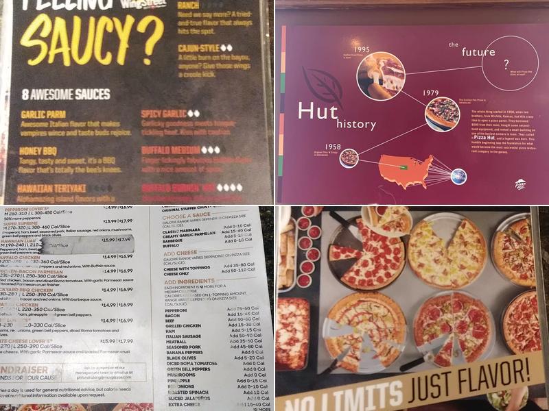 Pizza Hut Menu