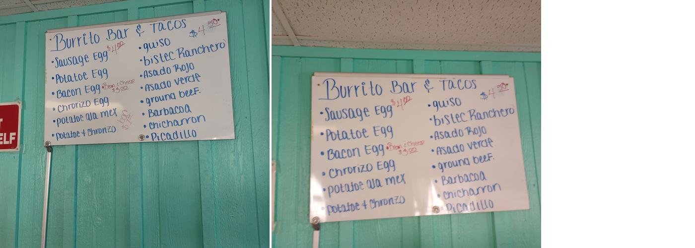 Taco Grill Menu