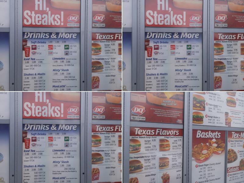 Dairy Queen Menu