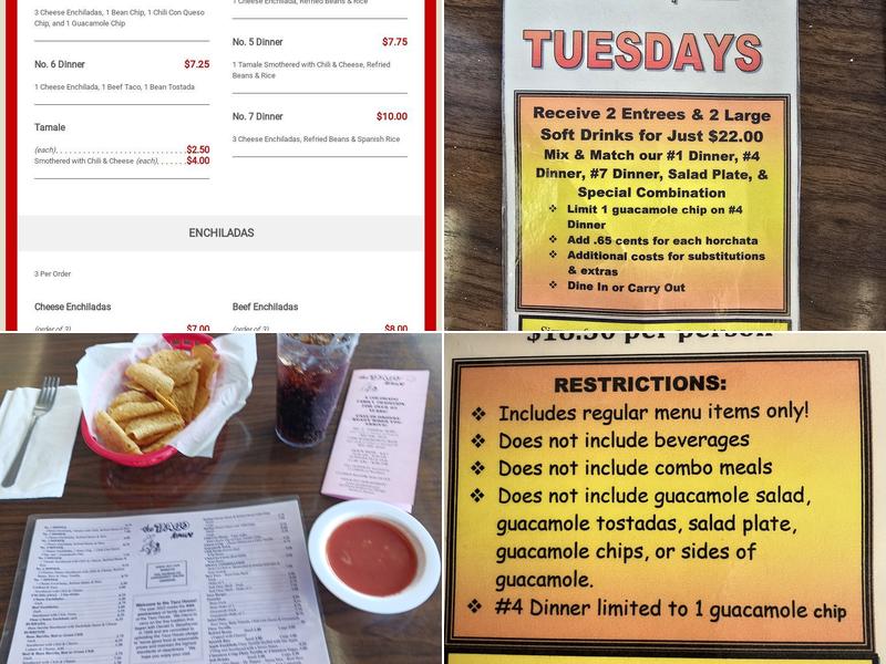 Taco House Menu