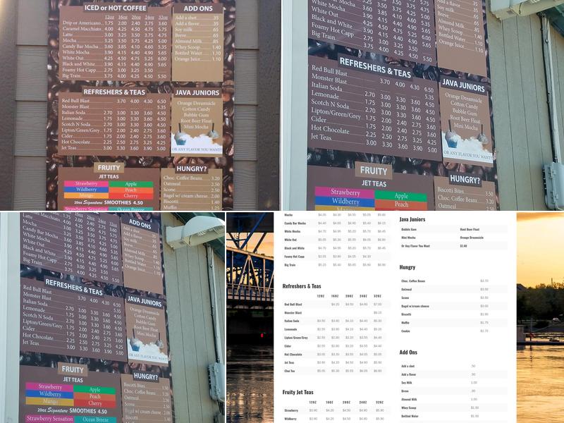 Java Stop Menu