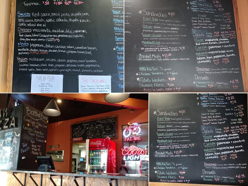 Northwest Pizza Company Menu